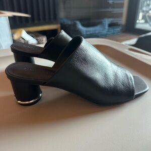 Rebecca Minkoff black mules
